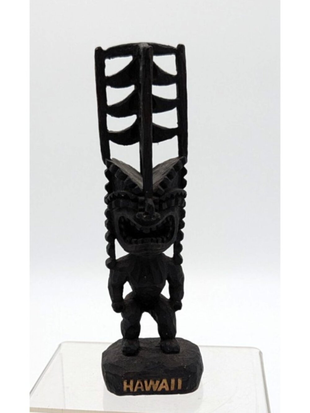 hawaiian Hawaii tiki statue souvenir Akua Ka'ai 1/4 model figure museum replica